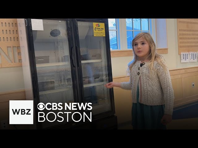 Student leads effort to donate school food to Watertown community fridge