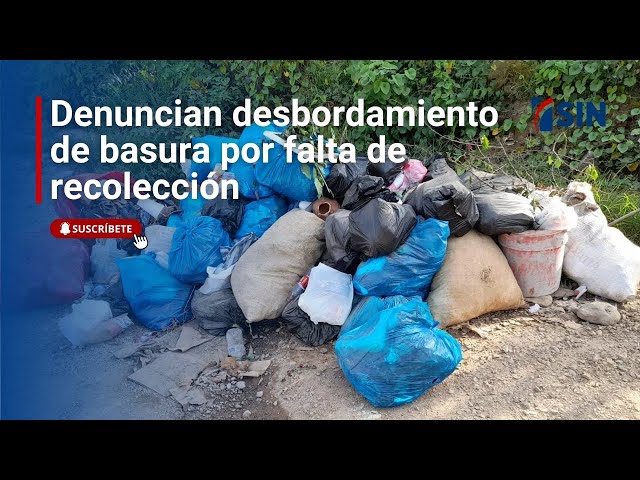 ⁣Residentes denuncian cúmulos de basura | Noticias #SINyMuchoMás: 08/01/2025