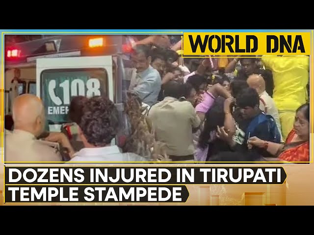 ⁣Several Dead, Dozens Injured In Tirupati Temple Stampede | Andhra Pradesh | World DNA LIVE | WION