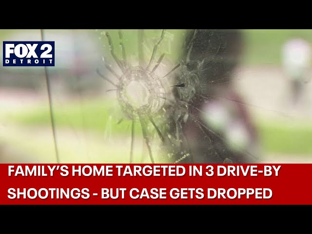 ⁣Detroit family gets home shot up three times but prosecutor dismisses case