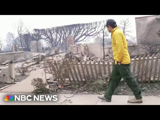 ⁣Wildfire destruction is highly personal for some reporting on it