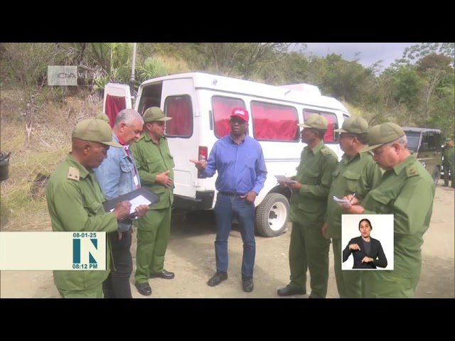 ⁣Permanecen evacuadas más de 400 personas de comunidades cercanas al siniestro en Holguín