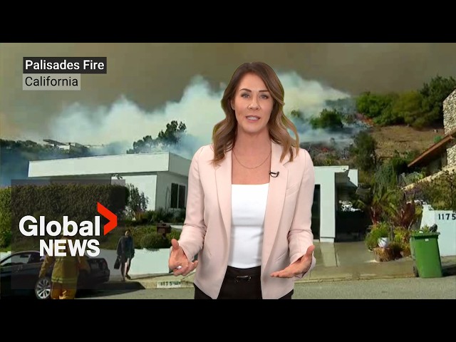 ⁣LA Wildfires: Why the California fires are so intense