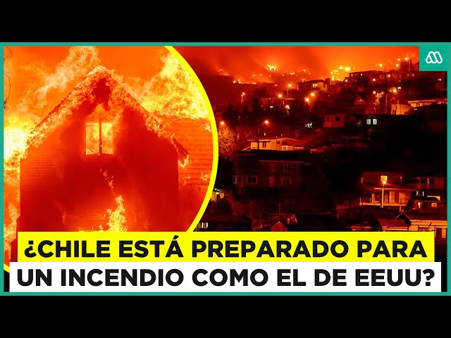 ⁣Fuego en Estados Unidos: ¿Chile está preparado para un nuevo megaincendio?