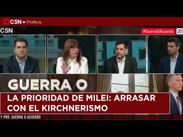 ⁣La PRIORIDAD de MILEI: ARRASAR con el KIRCHNERISMO