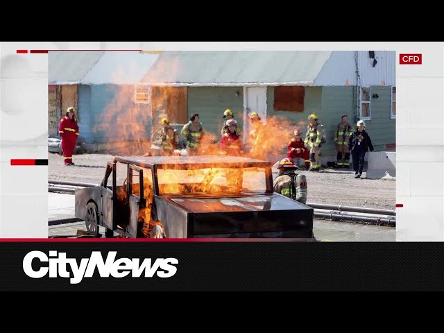 ⁣Indigenous camp for aspiring firefighters returns to Calgary