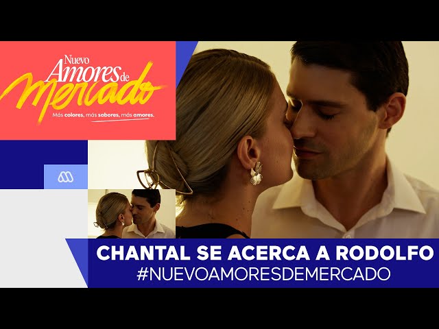 ⁣Nuevo Amores de Mercado / El romántico acercamiento entre Chantal y Rodolfo