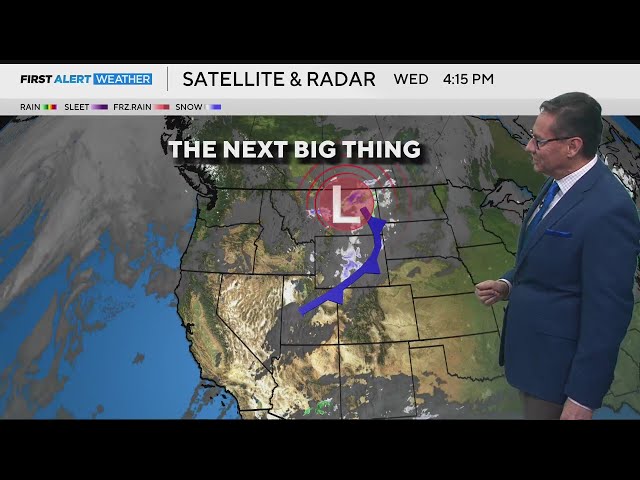 ⁣Another blast of snow on the way for Colorado