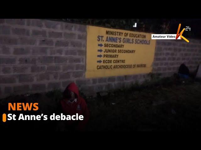 ⁣Public outrage as Principal at St. Anne’s girl's locks students out of school