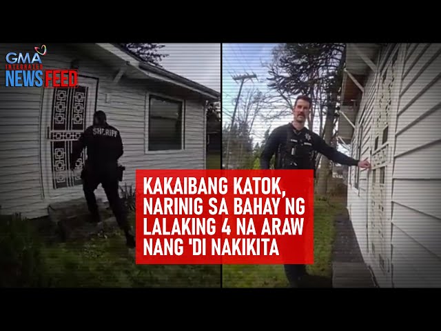 ⁣Kakaibang katok, narinig sa bahay ng lalaking 4 na araw nang 'di nakikita | GMA Integrated News