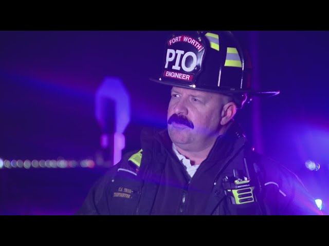 ⁣Fort Worth Fire gives update on substation fire