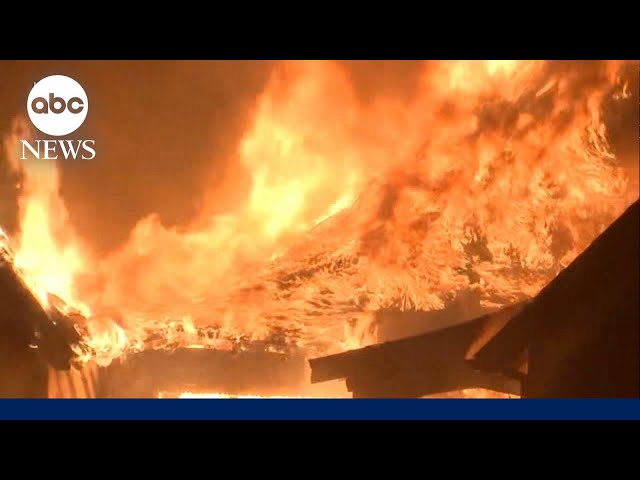 ⁣Neighbors help out as fires engulf Southern California