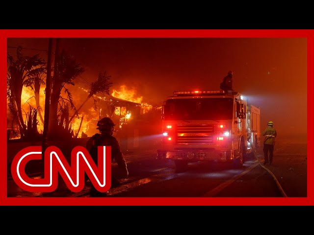 ⁣‘Armageddon’: Los Angeles County resident describes ‘harrowing’ scenes as wildfire rages on