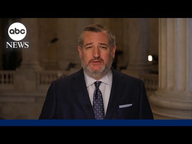 ⁣ABC News’ Linsey Davis speaks to Sen. Ted Cruz