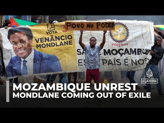 ⁣Mozambique's opposition leader Mondlane expected to return from exile