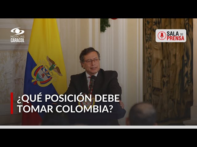 ⁣Analizamos la posición de Colombia frente a Venezuela, a pocas horas de la posesión presidencial