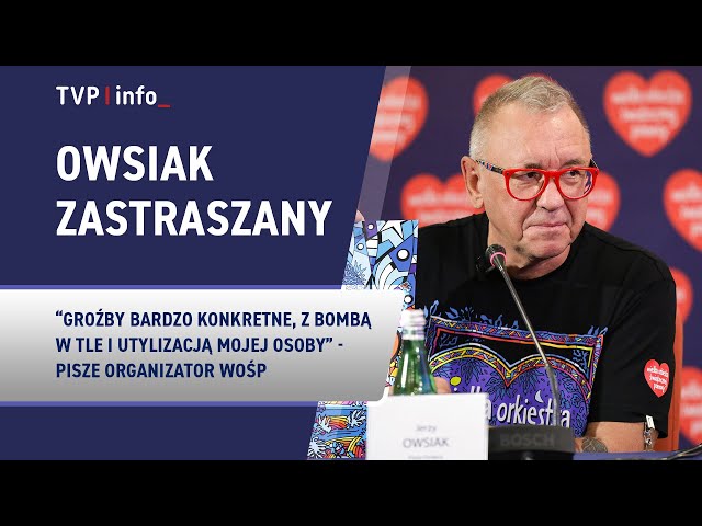 ⁣Groźby pod adresem Owsiaka. Kto zatrzyma falę hejtu?