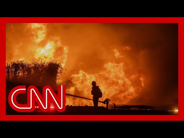 ⁣Trump blames Biden and Gov. Newsom for Los Angeles wildfires