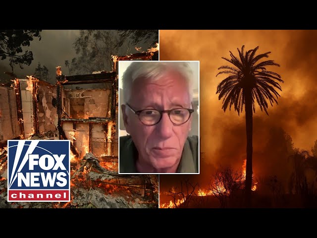 ⁣Actor James Woods recalls escaping catastrophic Palisades fire