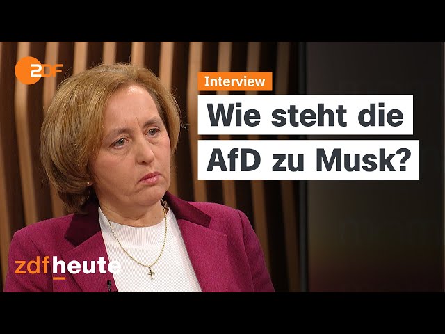 ⁣Beatrix von Storch: Mit Musk über Deutschland sprechen? | Morgenmagazin