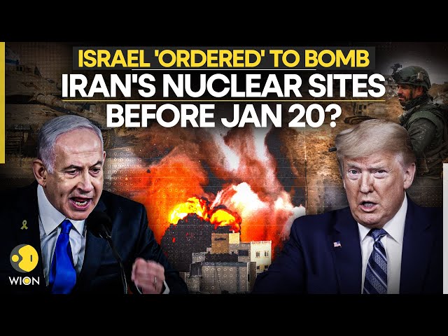 ⁣Israel- Iran War: Israel 'Ordered' To Bomb Iran's Nuclear Sites Before Trump Takes Of