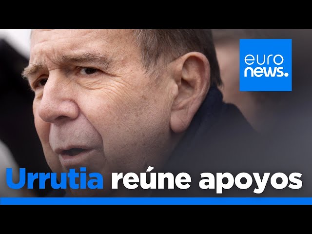 ⁣González Urrutia recaba apoyos un día antes de la investidura que Maduro quiere impedir a toda costa