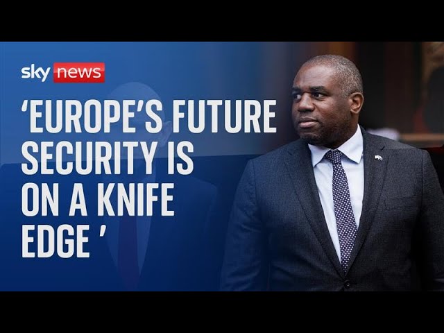 ⁣David Lammy unveils "world first" sanctions regime targeting people smuggling gangs