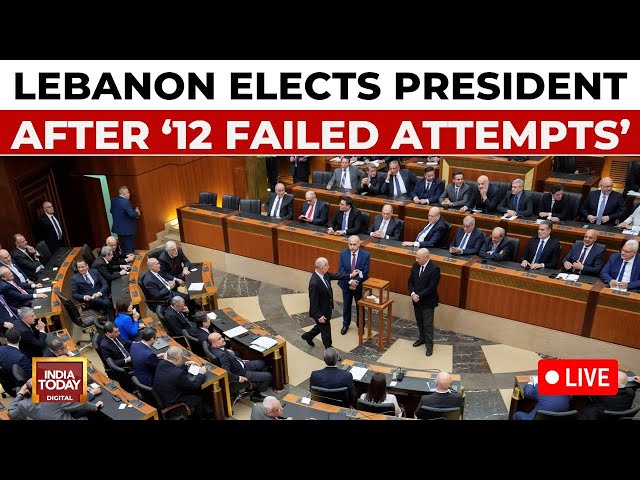 ⁣Lebanon Elections LIVE: After 2 Years of Political Deadlock, Can Beirut Finally Elect A President?