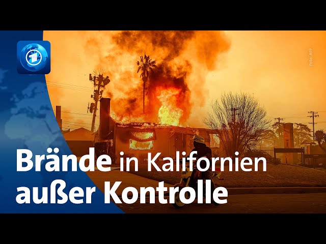 ⁣Waldbrände in Kalifornien breiten sich weiter aus