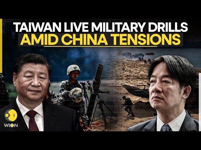 ⁣China Taiwan LIVE: Taiwan Holds Drills Amid Chinese Aircraft Threats, Is China Planning An Attack?