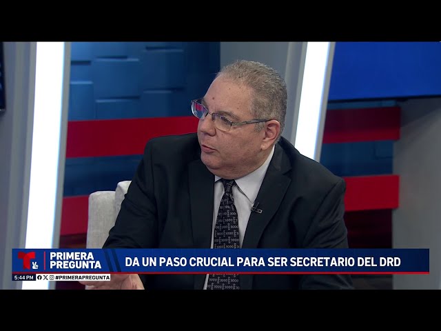 ⁣Primera Pregunta: Secretario de Recreación y Deportes, Héctor Vázquez Muñiz