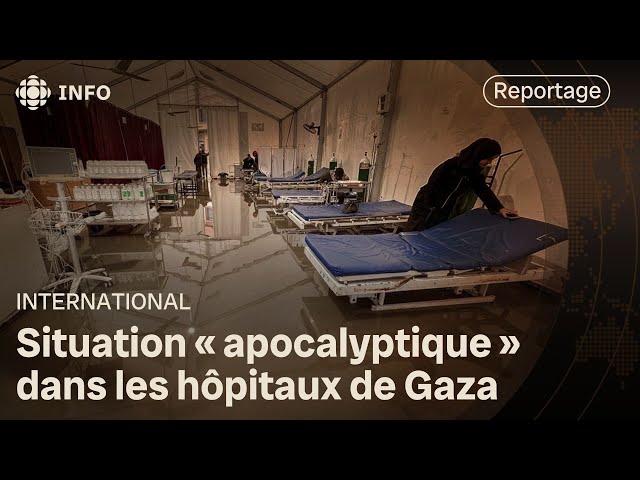 ⁣Cri du cœur pour les hôpitaux de Gaza