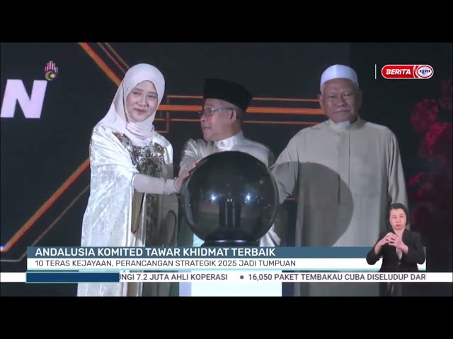 ⁣9 JAN 2025 BERITA PERDANA – ANDALUSIA KOMITED TAWAR KHIDMAT TERBAIK