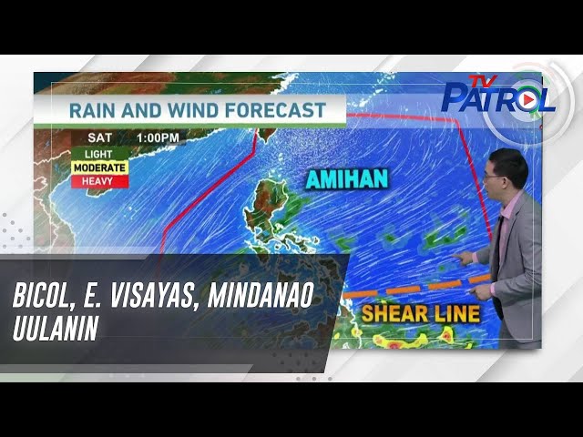 ⁣Bicol, E. Visayas, Mindanao uulanin | TV Patrol