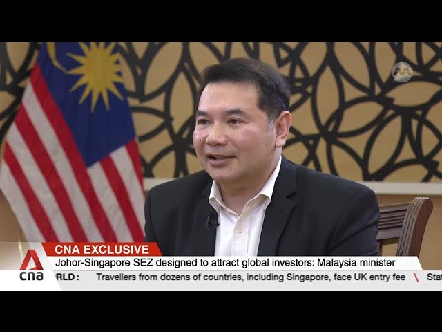 ⁣Malaysia's economy minister says success of Johor-Singapore SEZ may encourage ASEAN to work clo