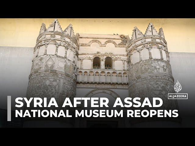 ⁣Syria's National Museum reopens: Visitors return to nation's oldest & largest museum