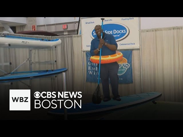 ⁣Exploring the New England Boat Show in Boston