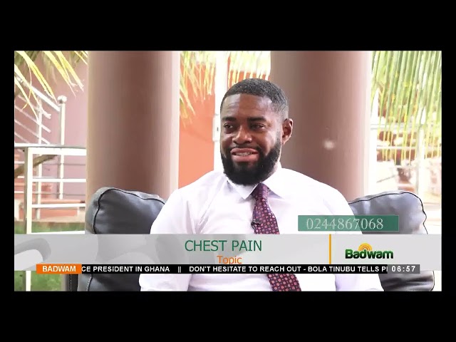 ⁣Health Tips: Chest Pain - Badwam Afisem on Adom TV (09-01-25)