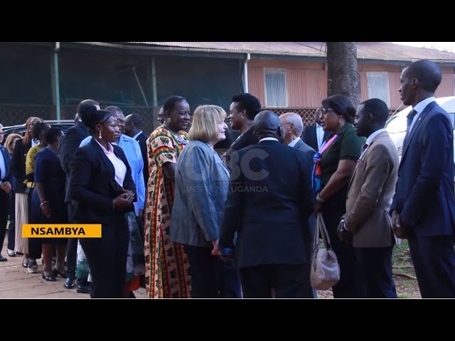 ⁣Dr. Stephanie Urchick visits Nsambya Rotary Cancer Centre, launches digital cancer run.