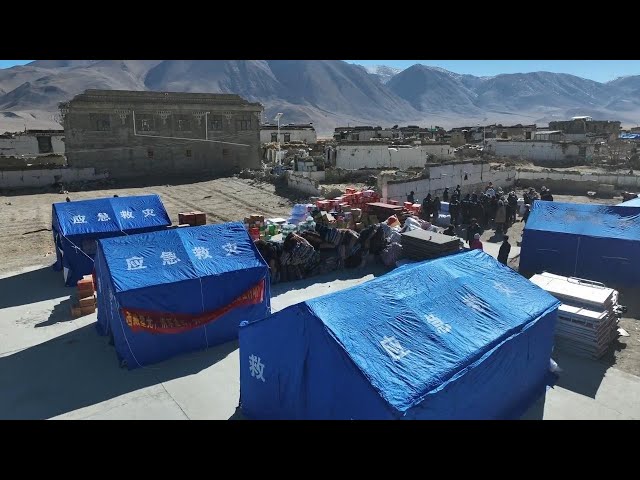 ⁣GLOBALink | All-out effort made to tackle aftermath of Xizang quake