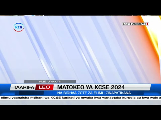 ⁣Wanafunzi wa Light Academy washerehekea matokeo ya KCSE 2024