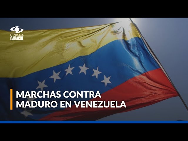 ⁣Venezuela, EN VIVO: así van las marchas contra la posesión de Nicolás Maduro