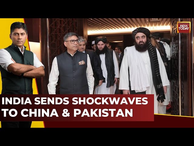 ⁣India Engages Taliban, New Delhi Makes High Stake Diplomatic Move | News Track With Gaurav Sawant