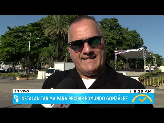 ⁣Diáspora venezolana en RD recibirá a Edmundo González en el Parque Eugenio María de Hostos