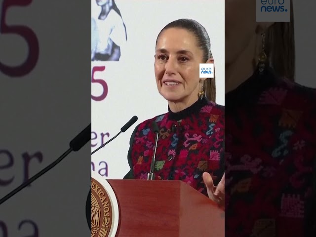 ⁣Sheinbaum se burla de Trump por su idea del 'Golfo de América'