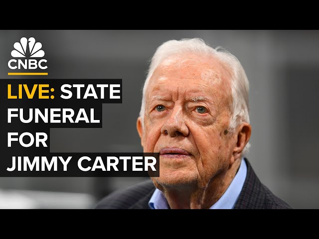 ⁣LIVE: Watch the state funeral ceremony honoring former President Jimmy Carter — 1/9/2025