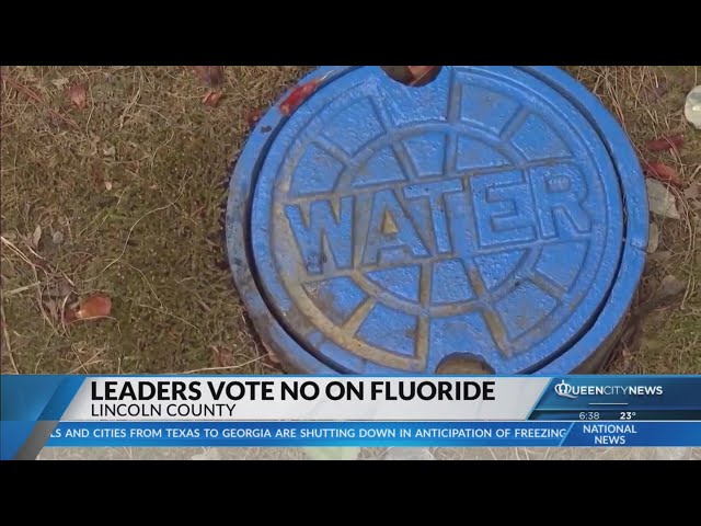 ⁣Lincoln County leaders vote no on fluoride in water