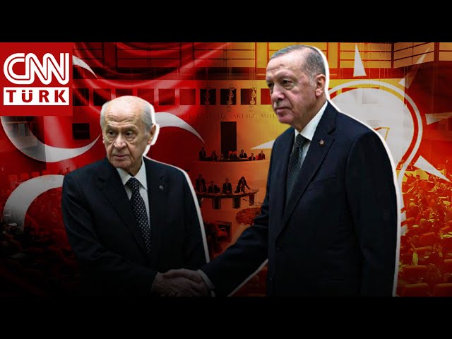 ⁣Erdoğan-Bahçeli'den Kritik Görüşme! 40 Dakika Süren Görüşmede Gündem Ne? #CANLI