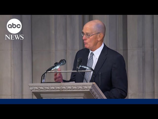 ⁣Gerald Ford’s son delivers father’s tribute for Jimmy Carter