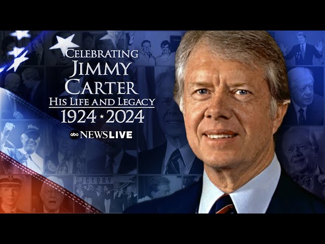 ⁣LIVE: Jimmy Carter's funeral service at National Cathedral in Washington, DC